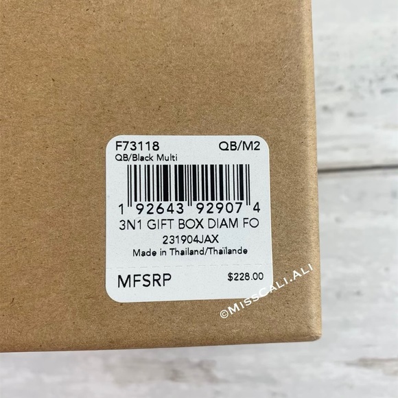 COACH 3-in-1 Men’s Boxed Set Wallet Card Case - Picture 10 of 15